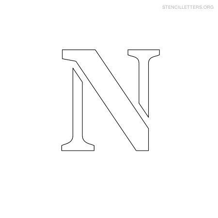 Трафареты букв для покраски