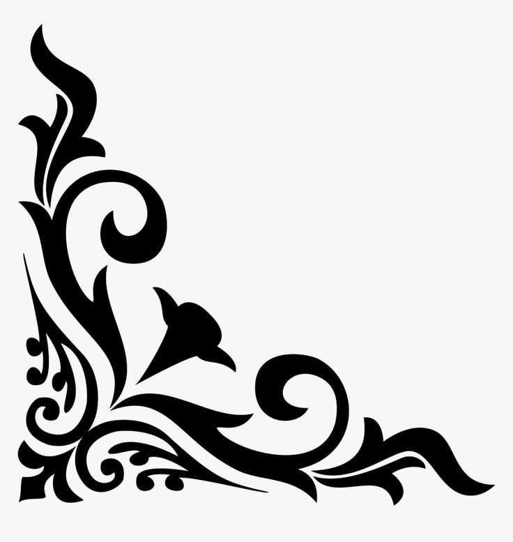 Узор уголок