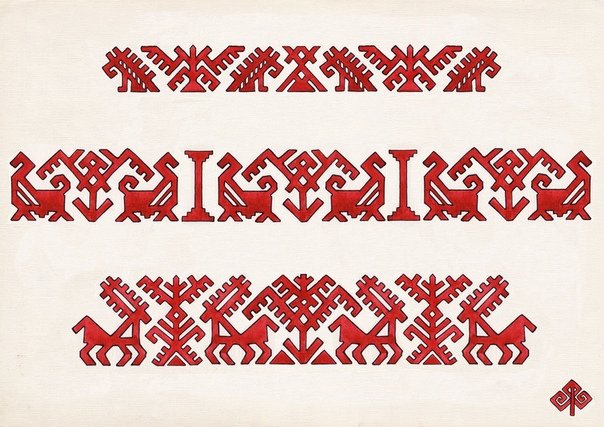 Орнамент Чувашии