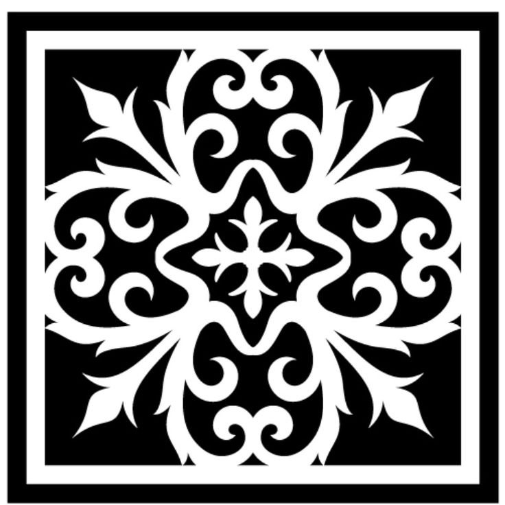 Узор в квадрате