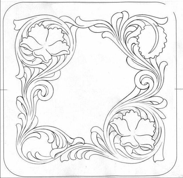 Шеридан тиснение шаблон