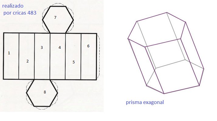 Наклонная пятиугольная Призма развертка