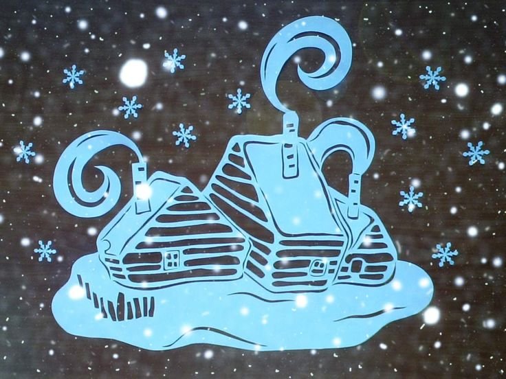 Подарок на окно из бумаги