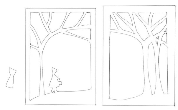 Бумажный туннель схемы