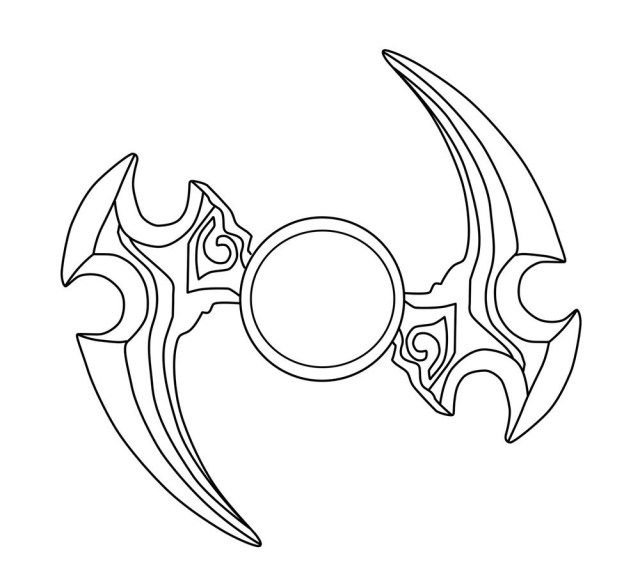 Сюрикен эскиз