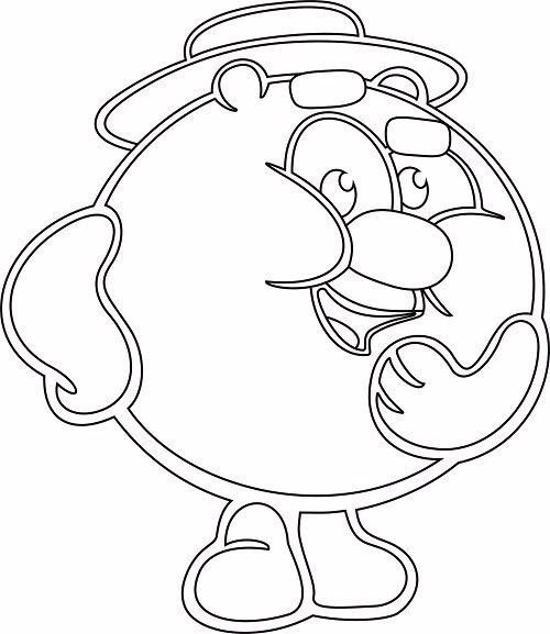 Вытынанки Смешарики