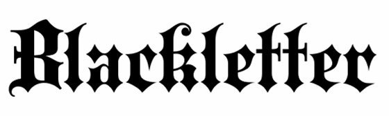 Готические надписи красивые