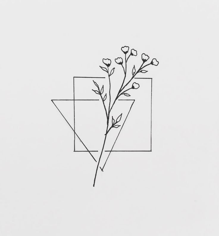 Эскизы тату Минимализм