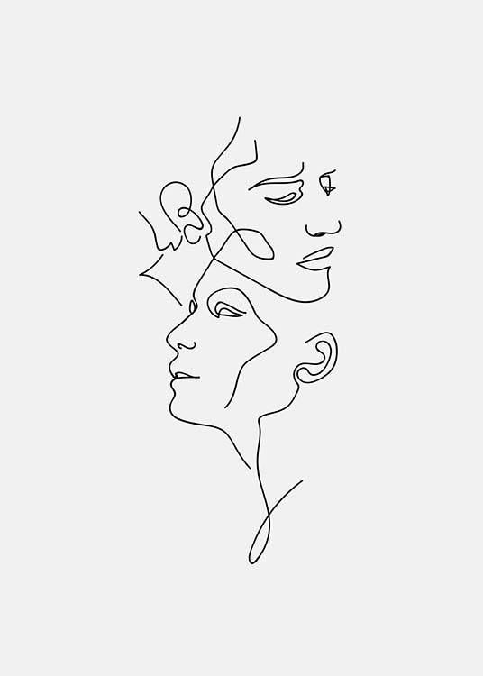 Портрет линиями