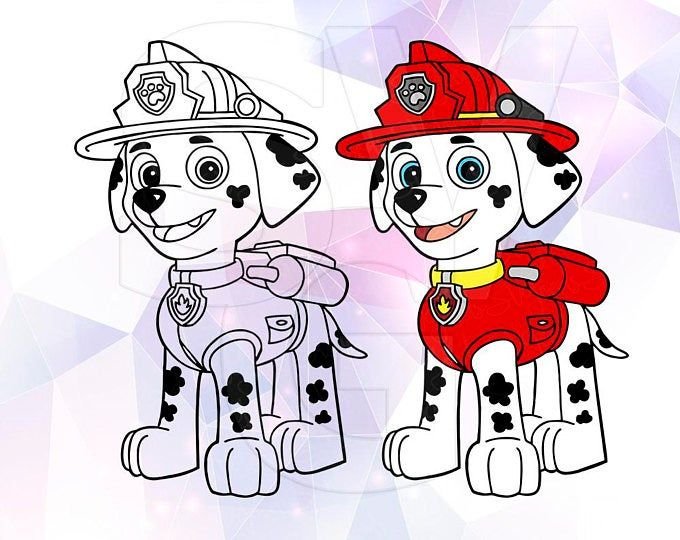 Щенячий патруль трафареты для пряников