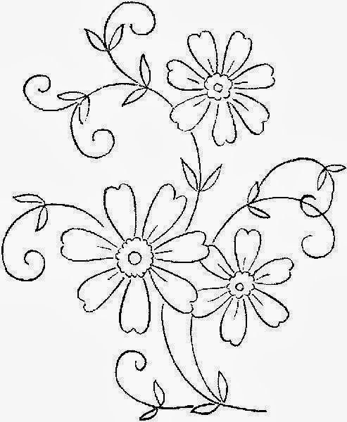 Узоры для вышивки гладью