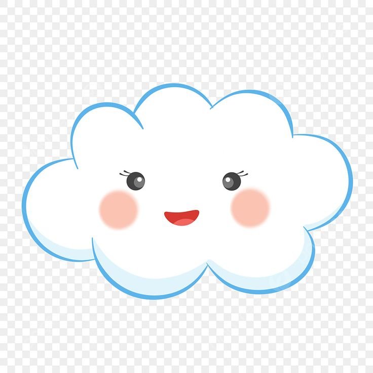 Облако с личиком