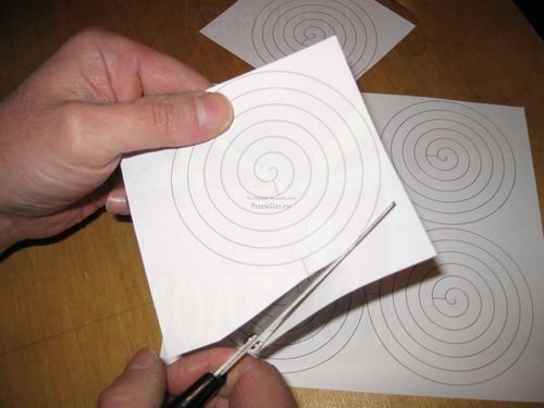 Бумажная спираль