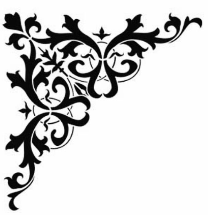 Узор уголок