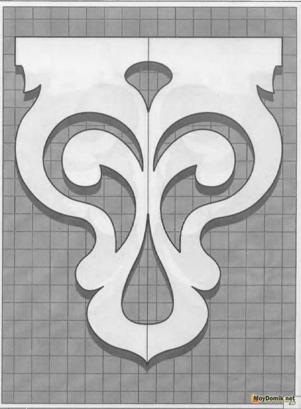 Узоры для прорезной резьбы по дереву трафареты
