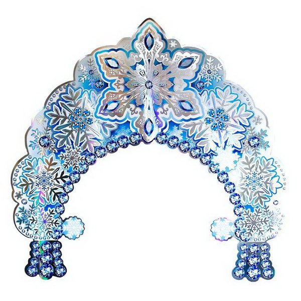 Кокошник Снегурочки украшение