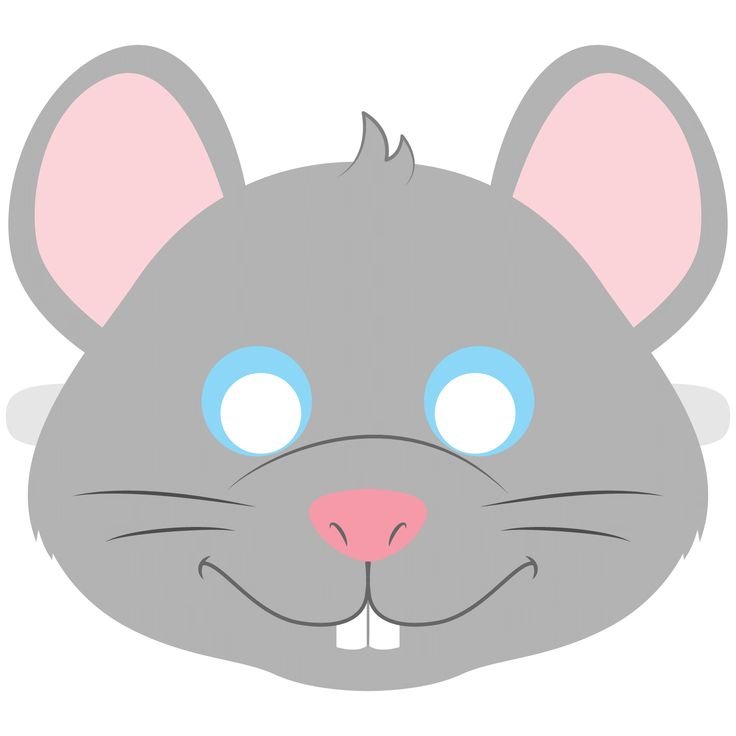 Мордочка мышки для маски