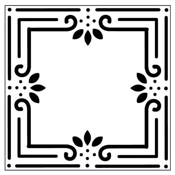 Узор в квадрате