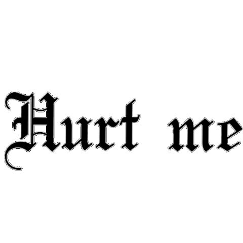 Надписи в стиле Готика