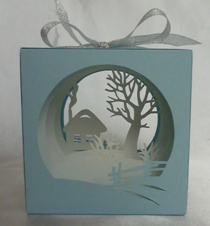 Бумажный куб туннель