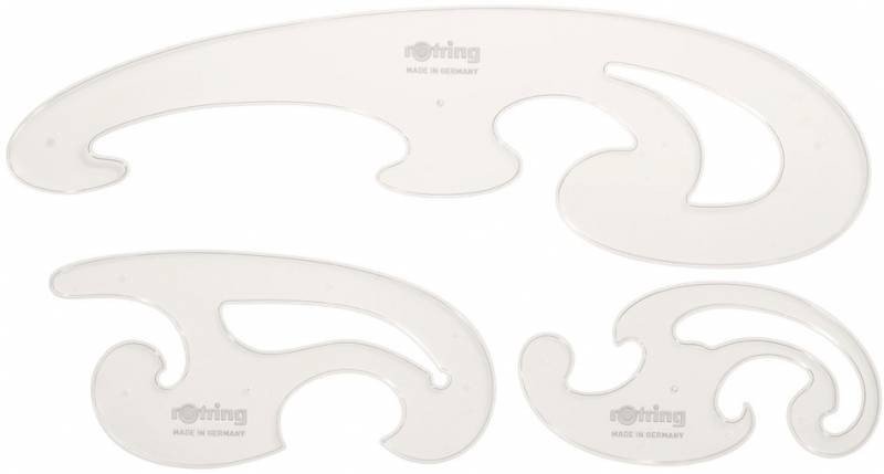 Линейка лекало