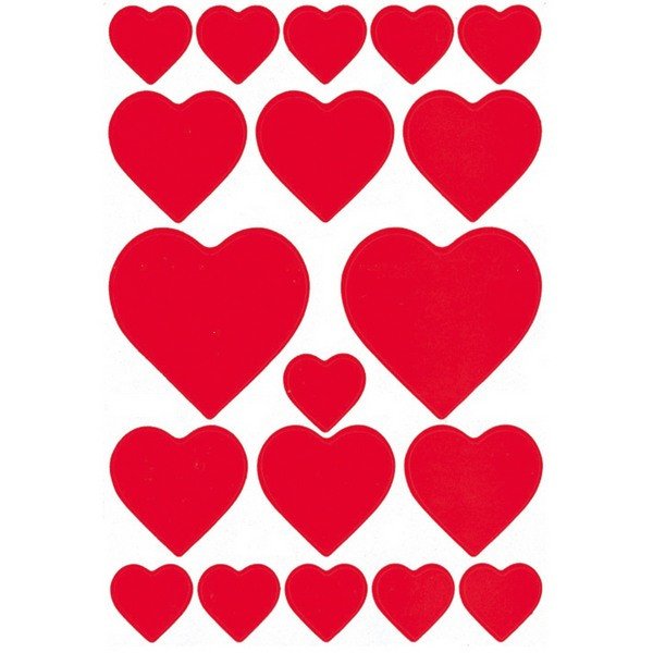 Сердечки разной формы