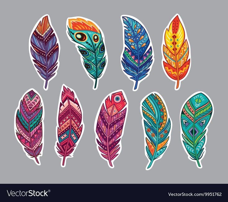 Перья для вырезания