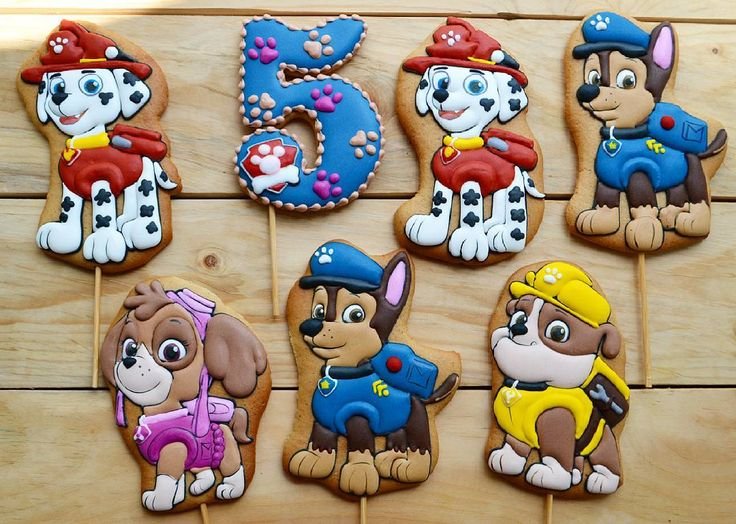 Гонщик Щенячий патруль пряник