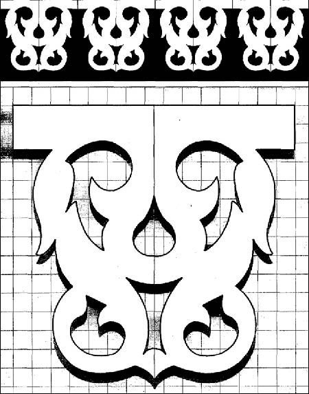 Трафареты для пропильной резьбы по дереву