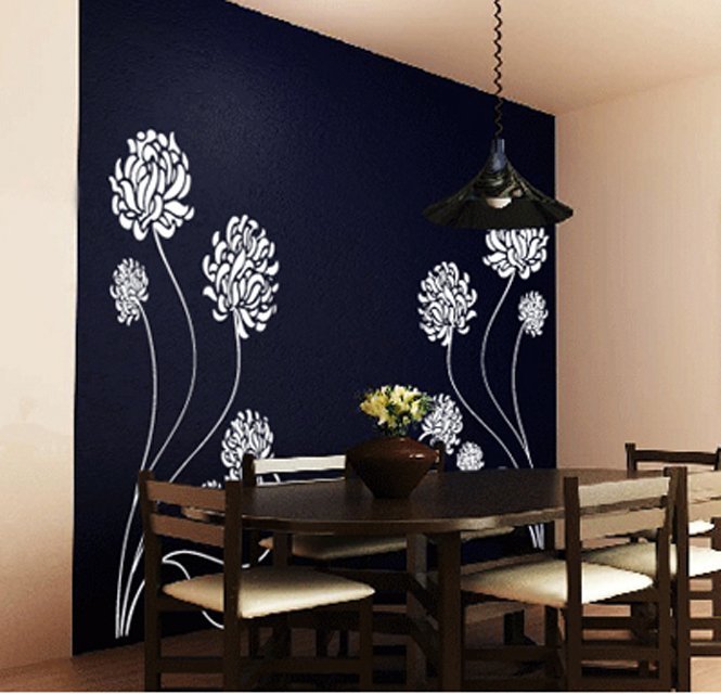 Трафарет для стен