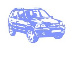 Chevrolet Niva vector