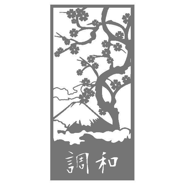 Трафареты в японском стиле