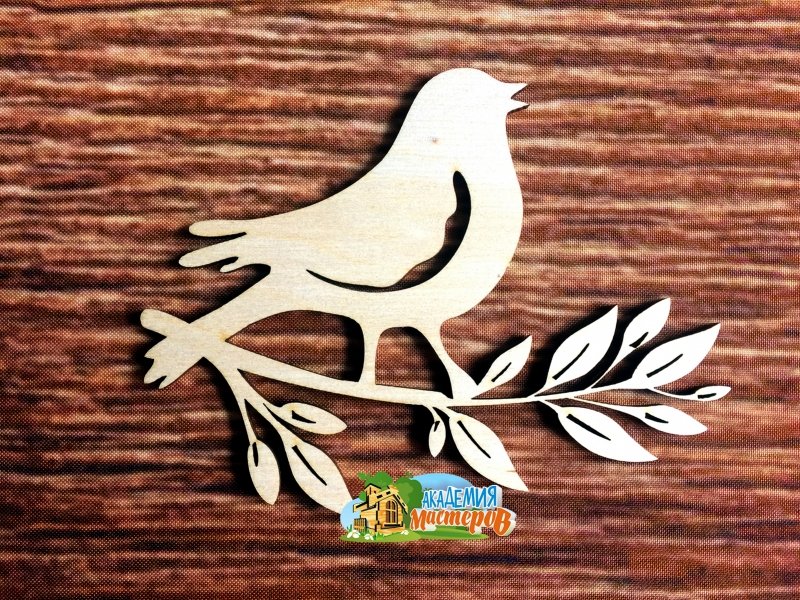 Вырезать птицу из фанеры