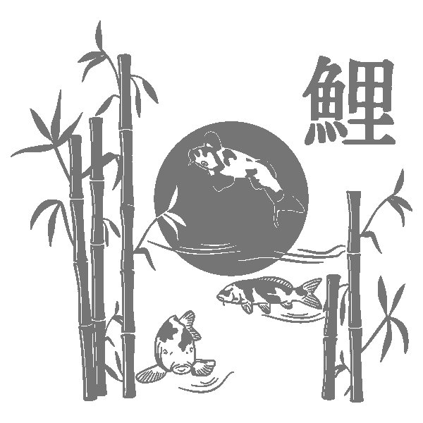 Японские трафареты для стен