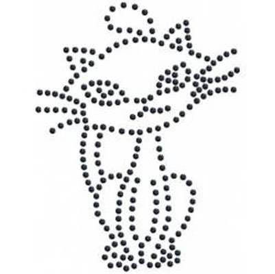 Аппликация из страз