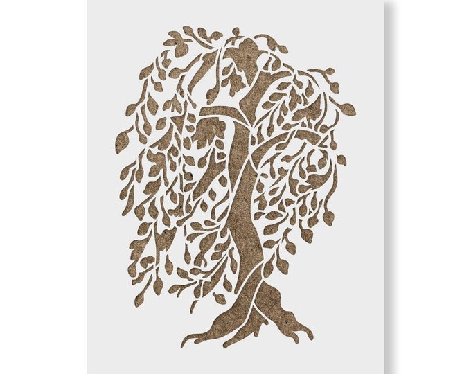 Ива трафарет