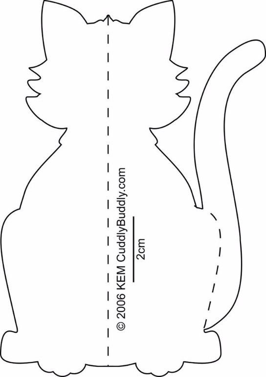 Шаблон кошки