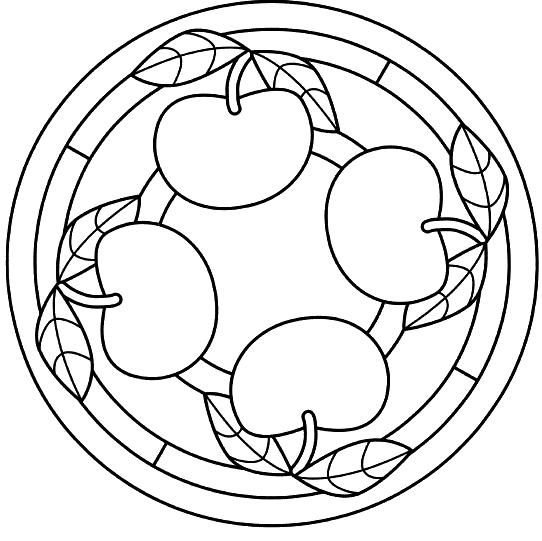 Мандала для раскрашивания