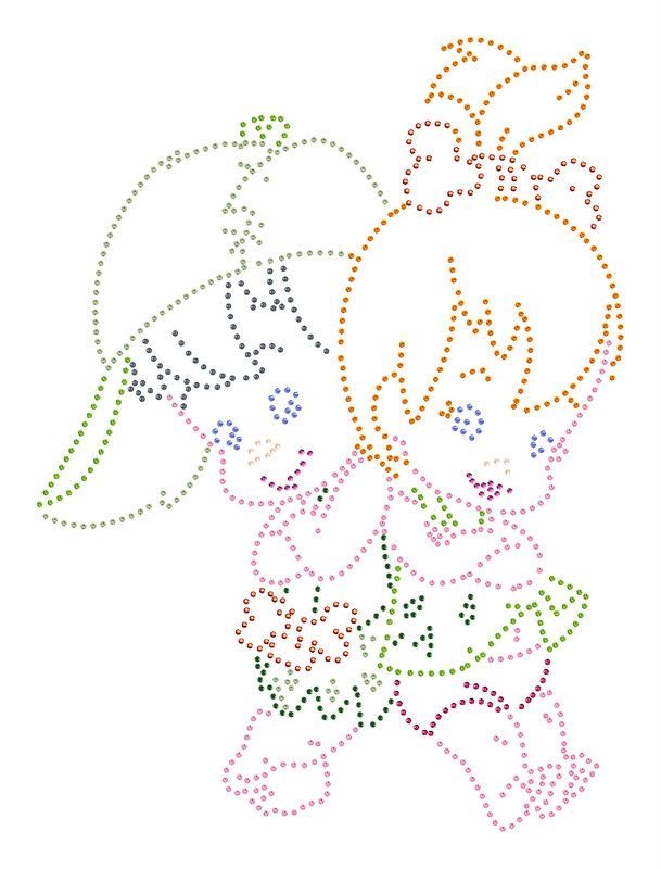 Трафареты для вышивки пайетками