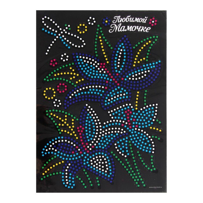 Аппликация пайетками