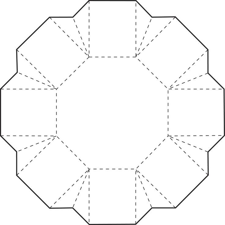 Развертка коробочки