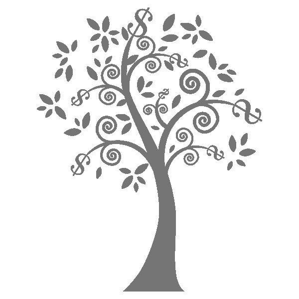 Трафарет "дерево"