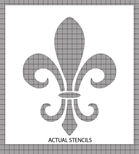 Дамасский узор трафарет