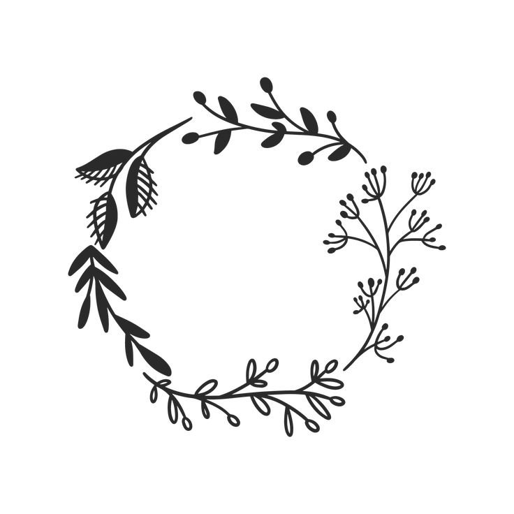 Стилизованная ветка