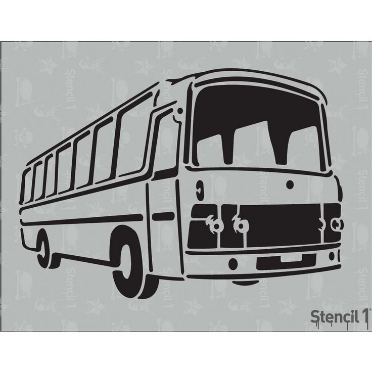 Трафарет маршрута автобуса