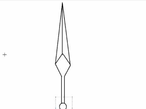 Нож кунай из стандофф 2