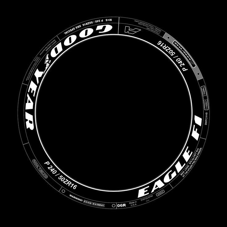 Трафарет для надписи на шинах