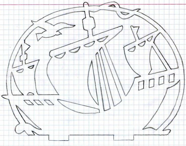 Чертежи для выпиливания лобзиком