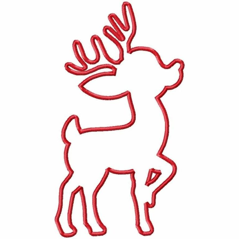 Трафарет "олени"