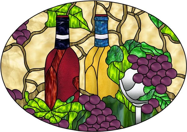 Картина витражи